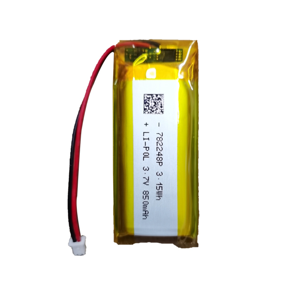 782248P, Lithium Ion polymer battery for small size portable electronics